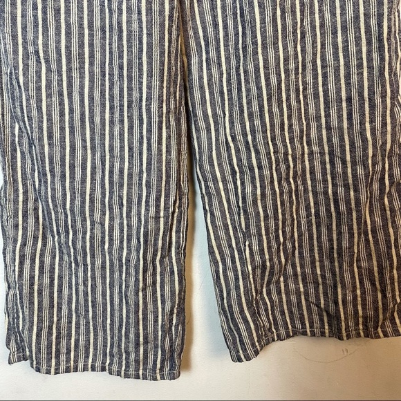 Urban Outfitters Linen Blend Striped Pants Size Medium - Picture 6 of 11
